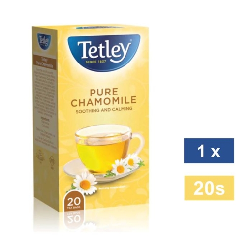 Picture of TETLEY PURE CHAMOMILE TEA BAGS 20's 