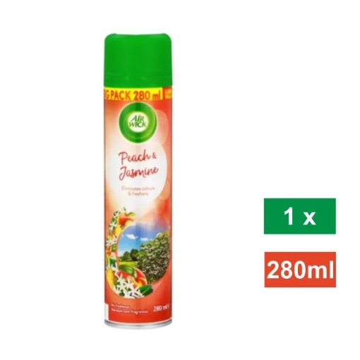 Picture of AIRWICK PEACH & JASMINE AIR FRESHENER CAN 280ml