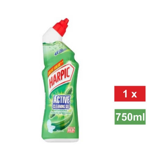 Picture of HARPIC ACTIVE CLEANING GEL MOUNTAIN PINE 750ml