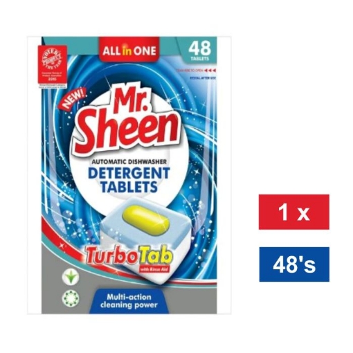Picture of MR SHEEN AUTOMATIC DISHWASHING TABLETS REGULAR 48's
