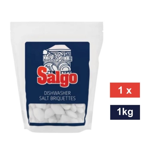 Picture of SALGO  DISHWASHER SALT BRIQUETTES 1kg