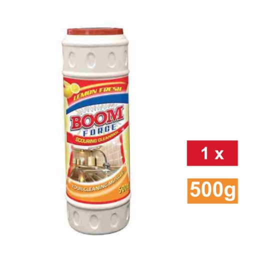 Picture of BOOM FORCE SCOURING POWDER LEMON 500g  