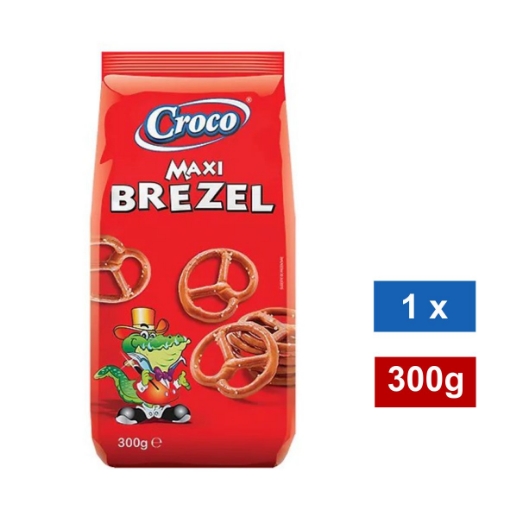 Picture of CROCO MAXI BREZELS 300g