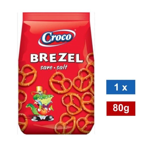 Picture of CROCO SALTED BREZELS 80g