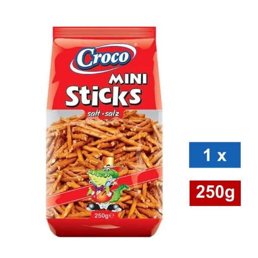 Picture of CROCO MINI SALTED STICKS 250g 