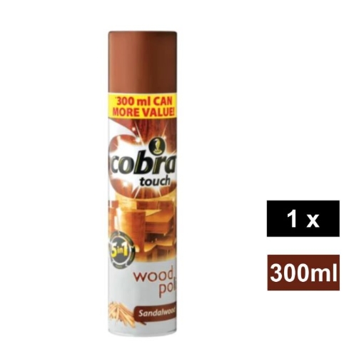 Picture of COBRA TOUCH SANDALWOOD WOOD POLISH 300ml 