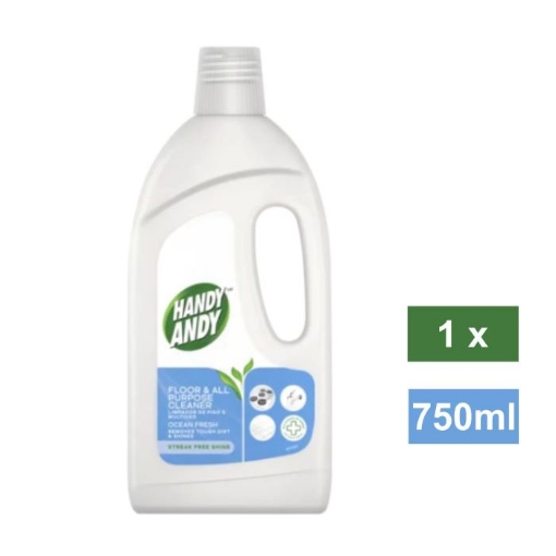 Picture of HANDY ANDY OCEAN FRESH FLOOR & ALL PURPOSE CLEANER 750ml
