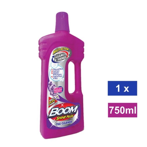 Picture of BOOM SHINE PLUS LAVENDER SCENTED TILE CLEANER 750ml