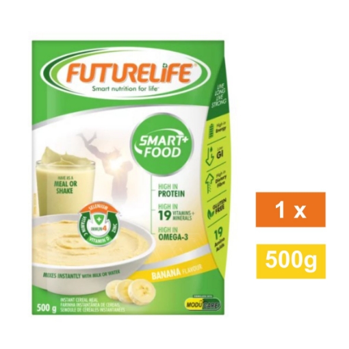 Picture of FUTURELIFE SMART FOOD BANANA FLAVOURED CEREAL 500g 