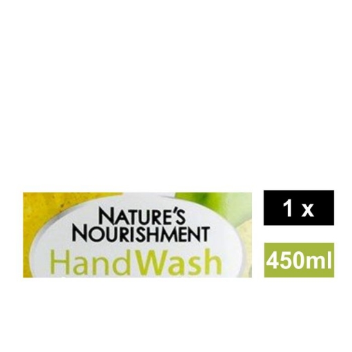 Picture of NATURES NOURISHMENT LAVENDER & VANILLA HAND WASH 450ml