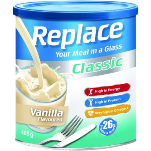 Picture of REPLACE DIABETIC MEAL REPLACEMENT  - VANILLA  400g