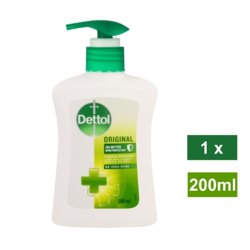 Picture of DETTOL ORIGINAL LIQUID HAND WASH 200ml  