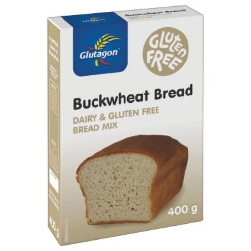 Picture of GLUTAGON BUCK WHEAT BREAD MIX GLUTEN FREE 400g 