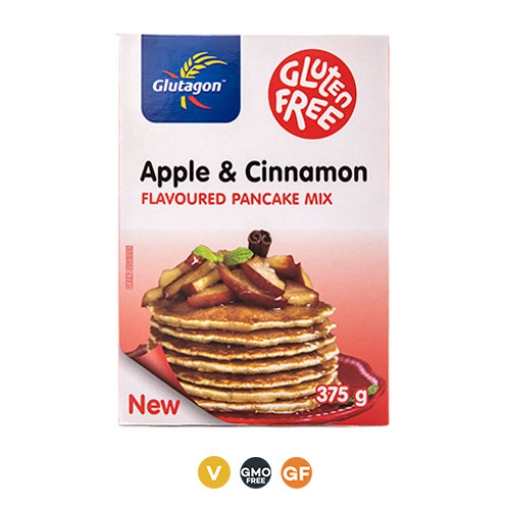 Picture of GLUTAGON FLAPJACK MIX -  APPLE & CINNAMON 375g 