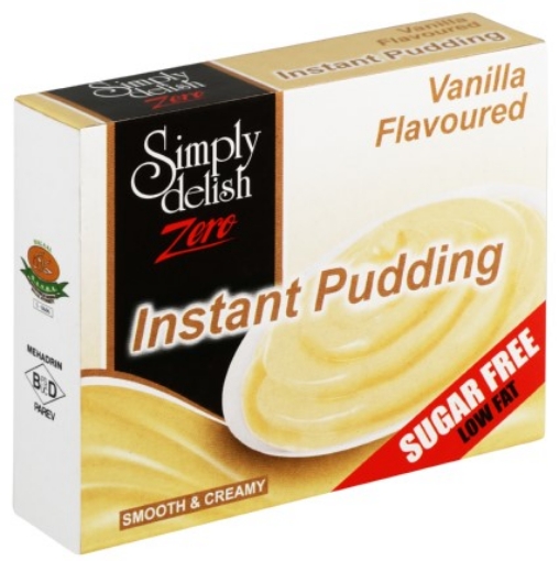 Picture of SIMPLY DELISH ZERO SUGAR FREE VANILLA INSTANT PUDDING MIX 40g 