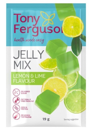 Picture of TONY FERGUSON LEMON & LIME DIET JELLY 19g 