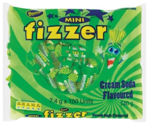 Picture of BEACON CREME SODA FLAVOURED MINI FIZZERS 100 units  