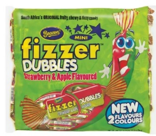 Picture of BEACON STRAWBERRY & APPLE FLAVOURED MINI FIZZERS 100 units  