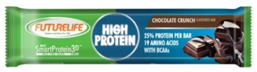 Picture of FUTURELIFE HIGH PROTEIN CHOCOLATE CRUNCH FLAVOURED BAR 50g 