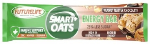 Picture of FUTURELIFE SMART OATS PEANUT BUTTER CHOCOLATE COATED ENERGY BAR 38g