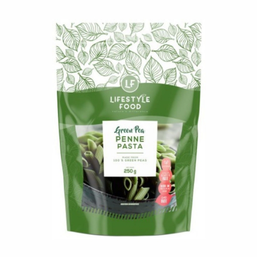 Picture of LIFESTYLE FOOD GREEN PEA PENNE PASTA 250g 