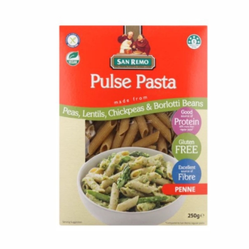 Picture of SAN REMO PULSE PASTA GLUTEN FREE PENNE PASTA 250g 