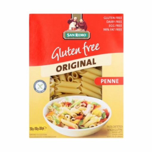 Picture of SAN REMO ORIGINAL GLUTEN FREE PENNE PASTA 350g   