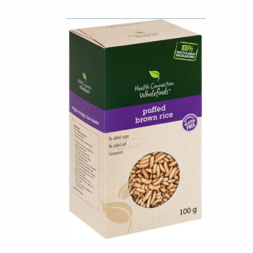Picture of HEALTH CONNECTION PUFFED BROWN RICE 100g