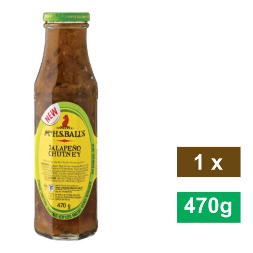 Picture of MRS BALLS JALAPENO CHUTNEY 470g