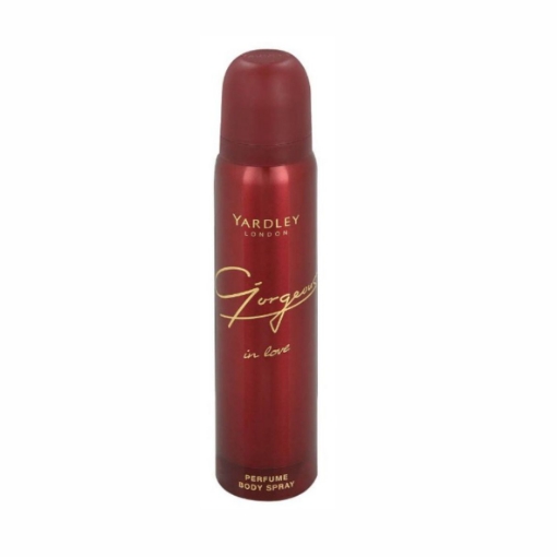 Picture of YARDLEY LONDON GORGEOUS IN LOVE PERFUME BODY SPRAY 90ml  