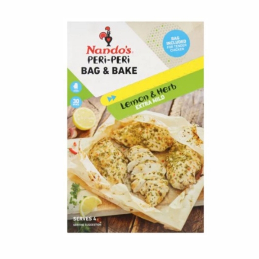 Picture of NANDO'S PERI PERI BAG N BAKE LEMON & HERB EXTRA HERB 20g 