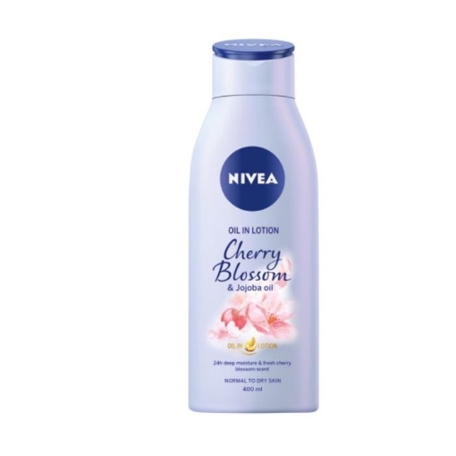 Picture of NIVEA CHERRY BLOSSOM & JOJOBA OIL BODY LOTION 400ml 