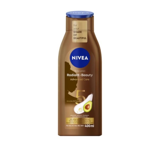 Picture of NIVEA RADIANT & BEAUTY OILS & VITAMINS BODY LOTION 400ml - 