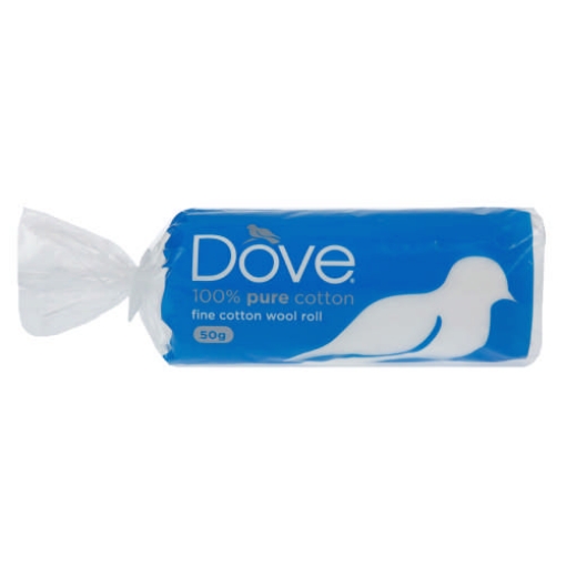 Picture of DOVE COTTON WOOL ROLL 50g