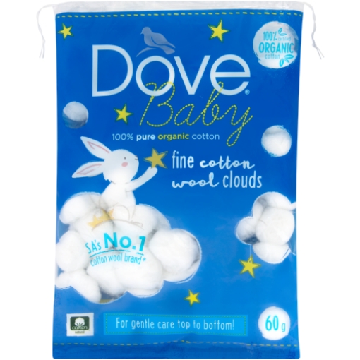 Picture of DOVE BABY COTTON CLOUDS 60g
