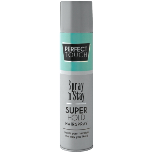 Picture of PERFECT TOUCH HAIR SPRAY - SUPER HOLD 250ml 