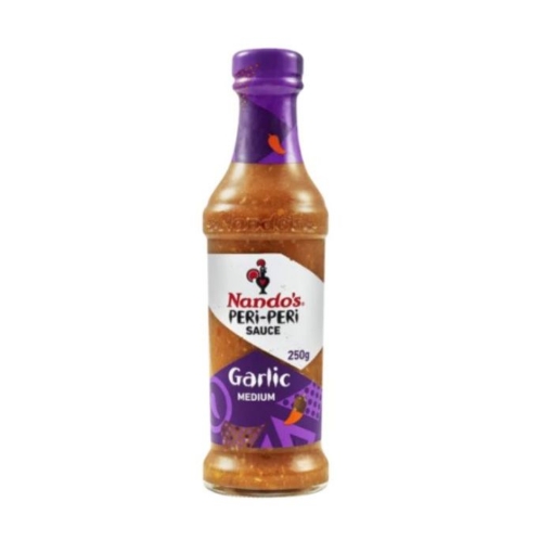 Picture of NANDOS MEDIUM GARLIC PERI PERI SAUCE 250g