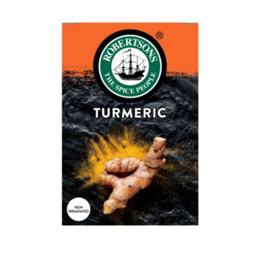 Picture of ROBERTSONS TURMERIC POWDER SPICE REFILL BOX 57g