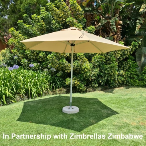 Picture of ZIMBRELLAS CENTRE POLE ROUND 3.2 METRE GARDEN UMBRELLA