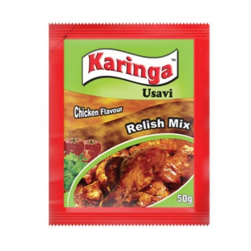 Picture of KARINGA USAVI MIX CHICKEN FLAVOUR RELISH MIX 50g 