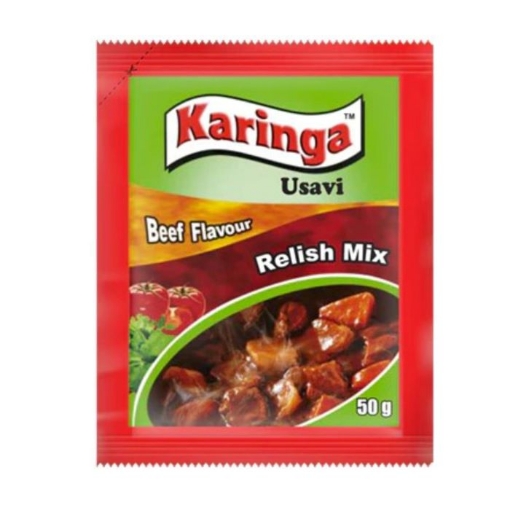 Picture of KARINGA USAVI MIX BEEF FLAVOUR RELISH MIX 50g