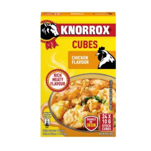 Picture of KNORROX CHICKEN FLAVOURED STOCK CUBES 24x10g 