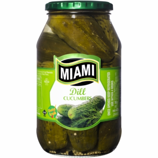 Picture of MIAMI CUCUMBERS IN DILL BRINE 760g