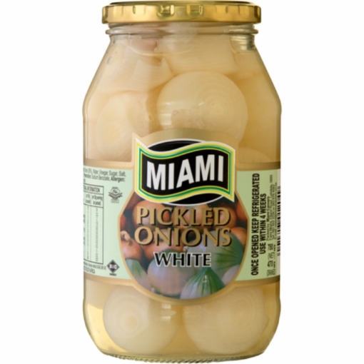 Picture of MIAMI PICKLED ONIONS - WHITE 780g