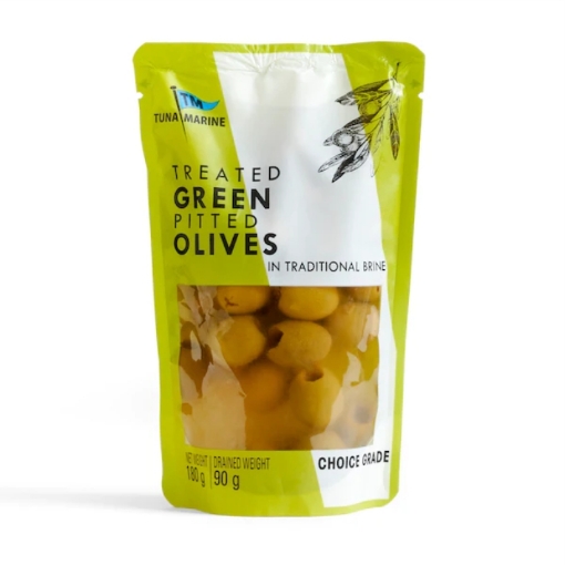 Picture of TUNA MARINE GREEN OLIVES - PIMENTO 200g