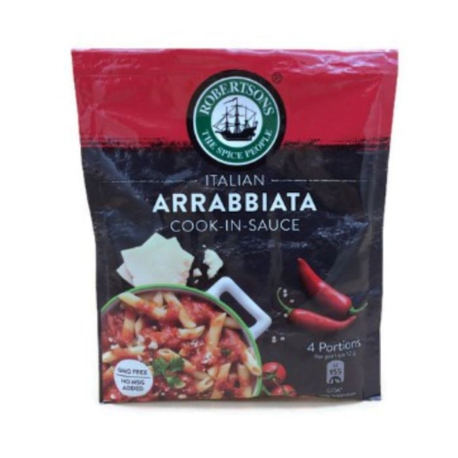 Picture of ROBERTSONS COOK IN SAUCE ITALIAN ARRABBIATA 48g 