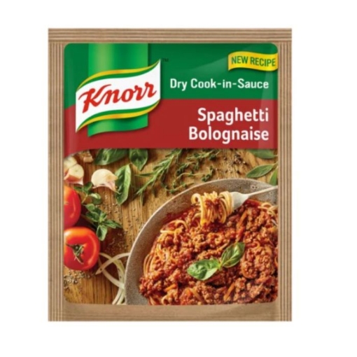 Picture of KNORR DRY COOK IN SAUCE SPAGHETTI BOLOGNAISE 48g  