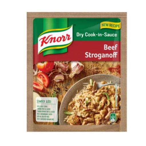 Picture of KNORR DRY COOK IN SAUCE BEEF STROGANOFF 48g 