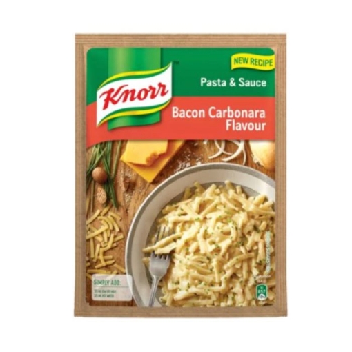 Picture of KNORR BACON CARBONARA FLAVOURED INSTANT PASTA SAUCE 36g