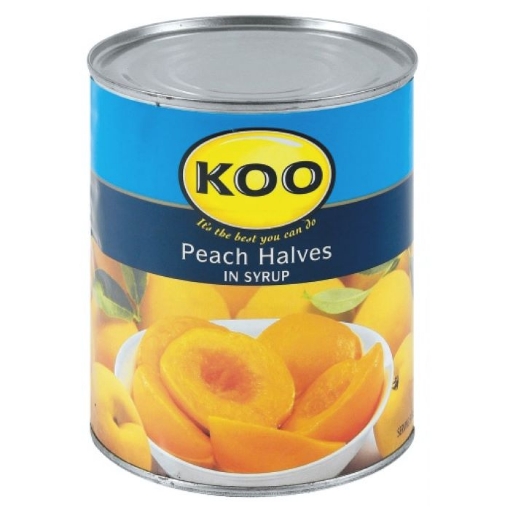 Picture of KOO PEACH HALVES IN SYRUP 410g